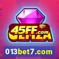 013bet7.com
